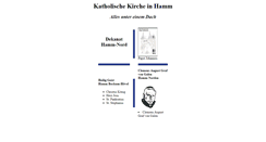 Desktop Screenshot of kath-hamm.de